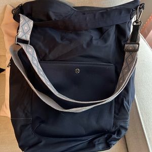Navy Blue Lululemon Gym Bag